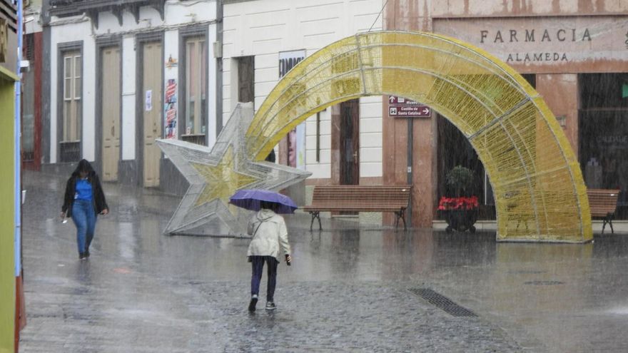 Finaliza la alerta por lluvias en La Palma y la prealerta en el resto de islas