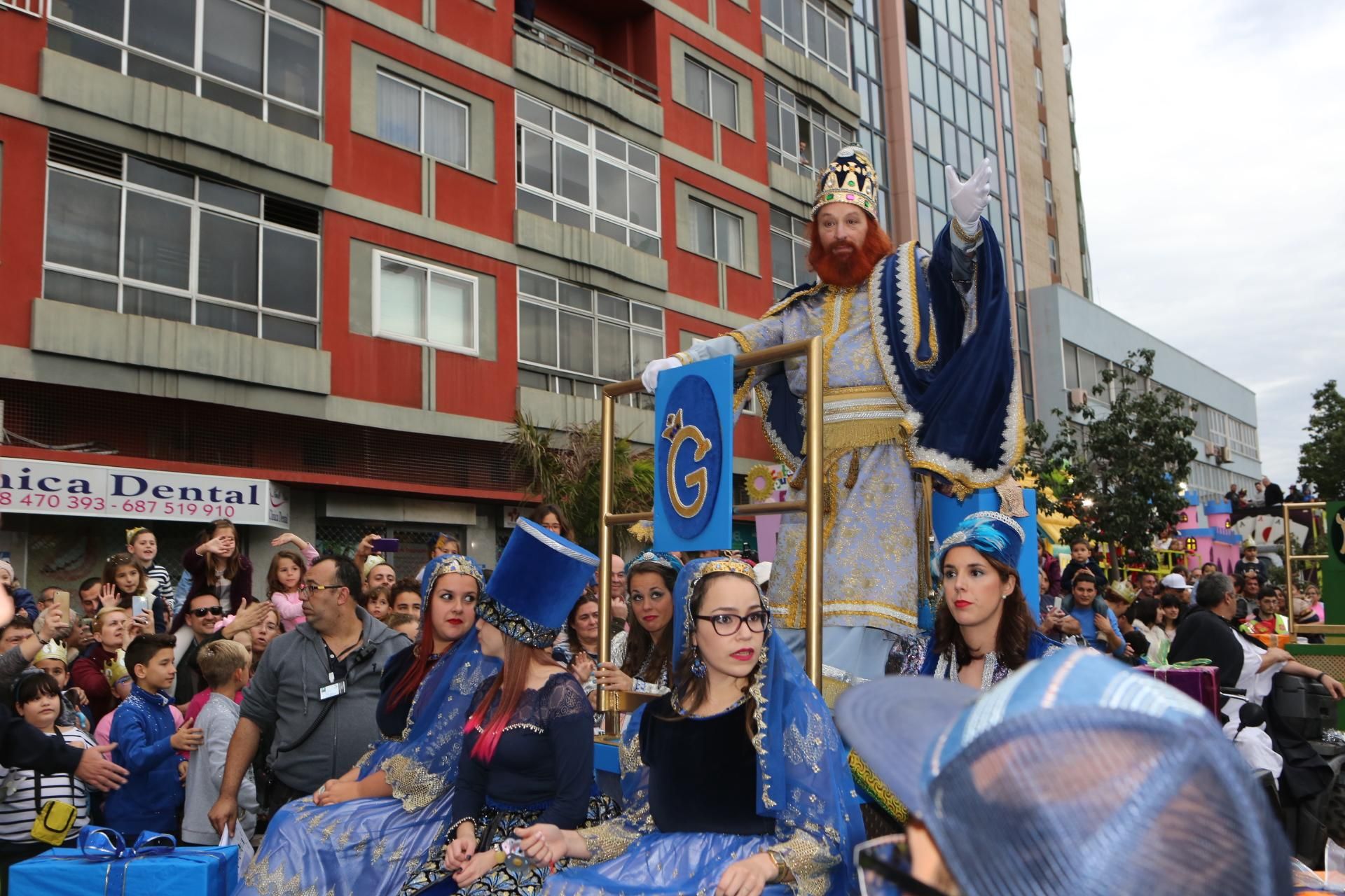 Cabalgata de Reyes Magos en Las Palmas de Gran Canaria. (Alejandro Ramos).