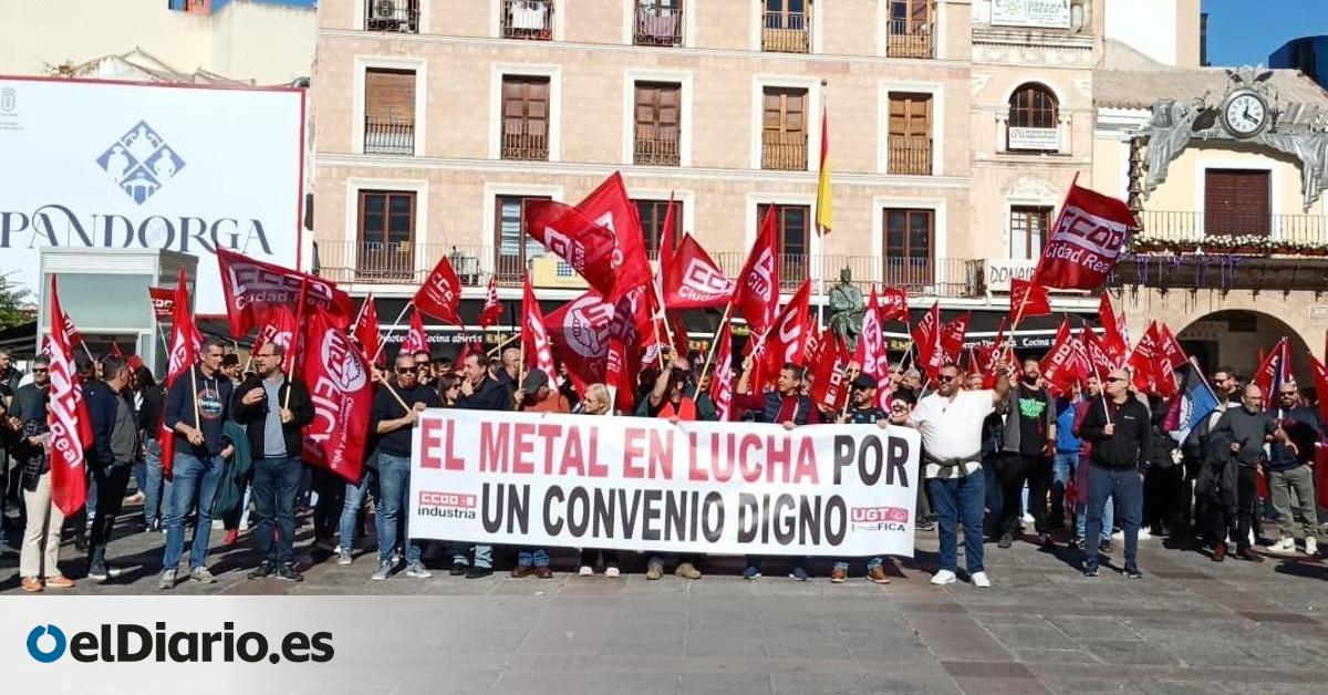 Desconvocada la huelga del sector metal en Ciudad Real tras lograr un acuerdo con importantes subidas salariales