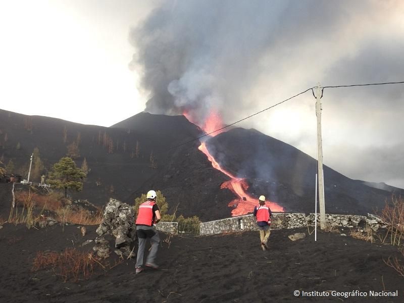 Imagen de archivo del erupción del Tajogaite en septiembre de 2021.