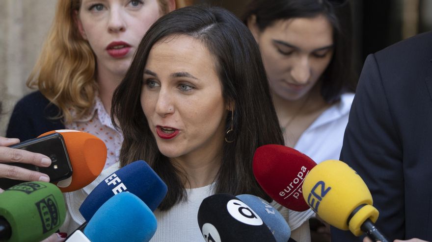 La ministra de Derechos Sociales y Agenda 2023, Ione Belarra.