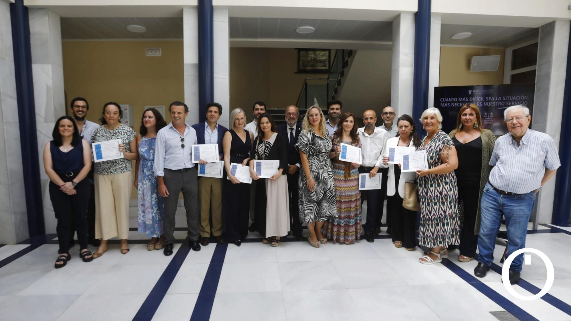 Homenaje a los abogados que prestan el servicio de Turno de oficio.