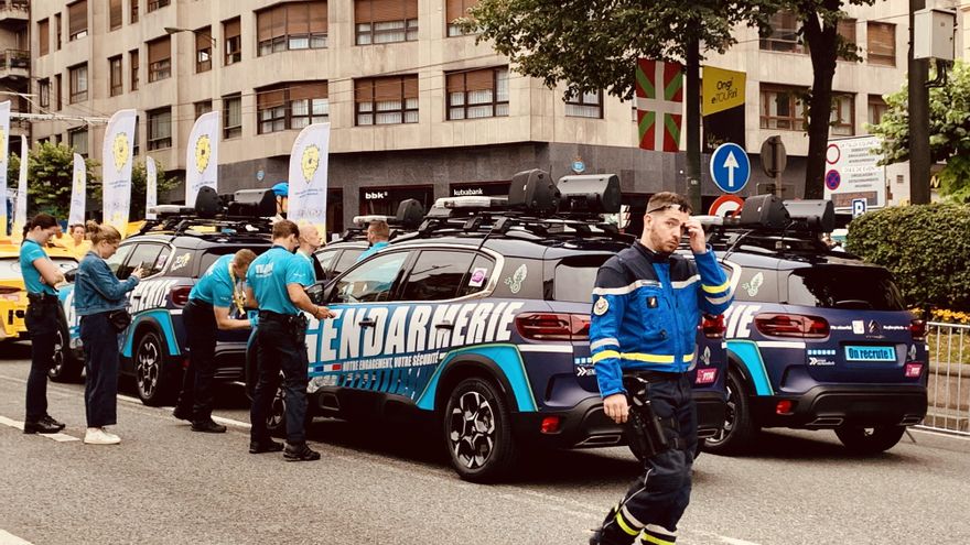 El Gobierno vasco admite que el Tour de Francia impuso la presencia de cuerpos de Policía franceses uniformados