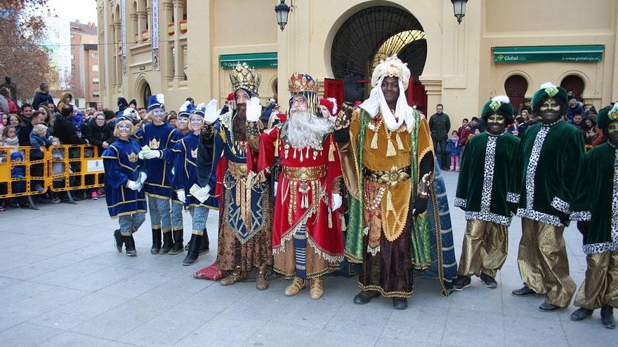 Los Reyes Magos en Albacete en una imagen de archivo