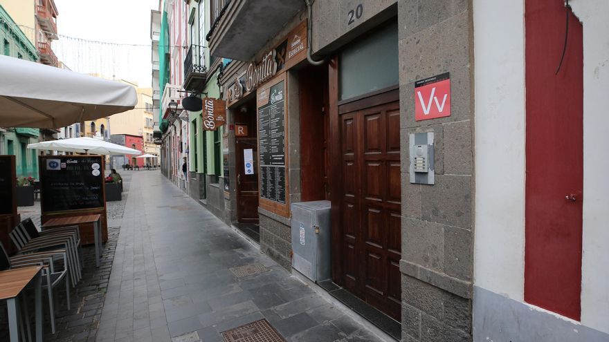 Vivienda vacacional en la calle Mendizábal, en Las Palmas de Gran Canaria