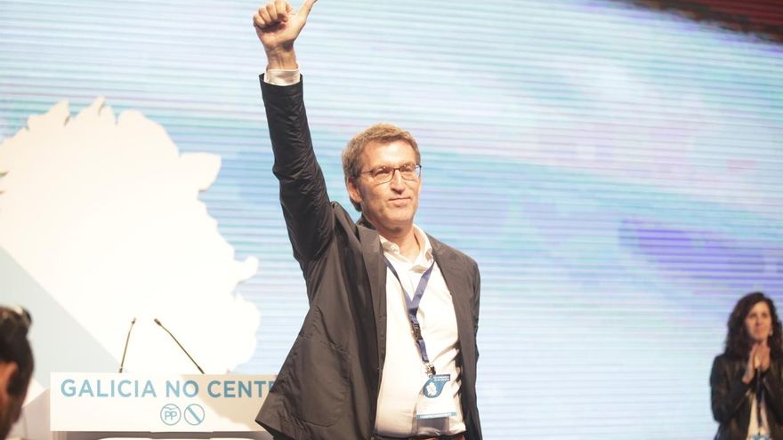 Feijóo revalida su liderazgo con un apoyo del 97,8% y queda proclamado candidato del PPdeG a la Xunta