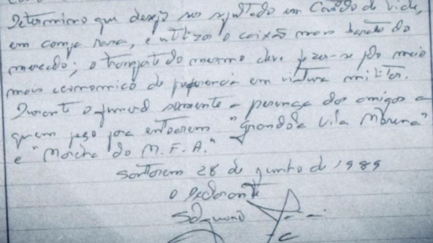 Testamento Salgueiro Maia