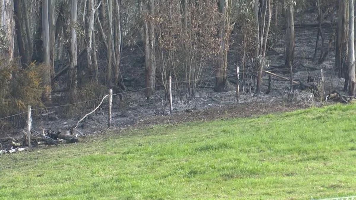 Lugar donde se produjo el incendio que acabó con la vida del coronel Baldomero Argüelles.