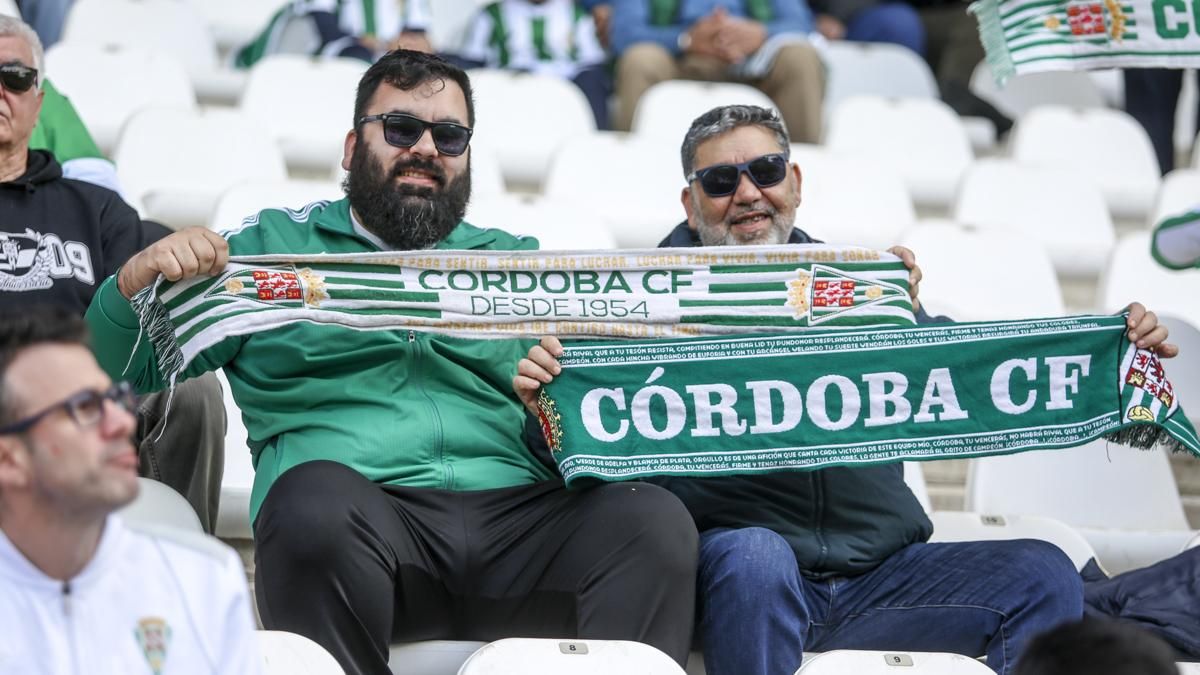 Grada Blanquiverde del Córdoba CF - Real Sociedad B