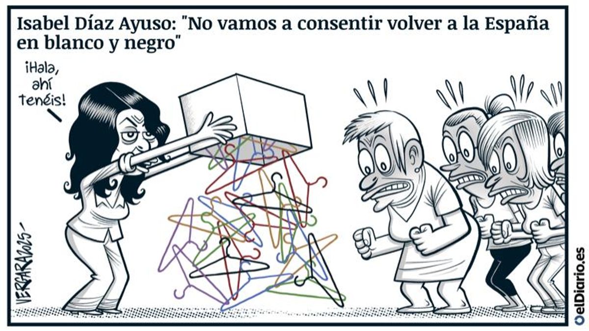 La España en blanco y negro