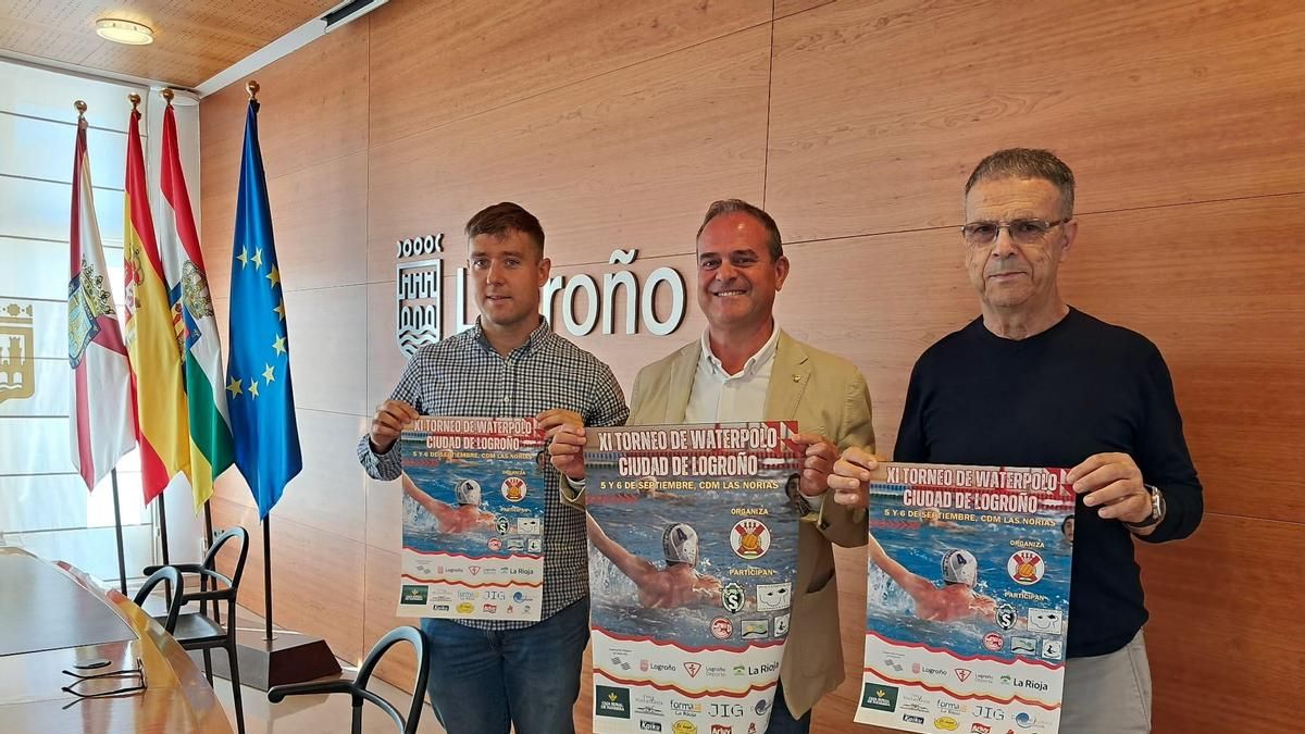 Un fin de semana de waterpolo de "gran nivel": Logroño acoge el XI torneo con 350 deportistas