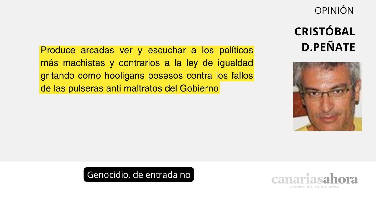 Genocidio, de entrada no