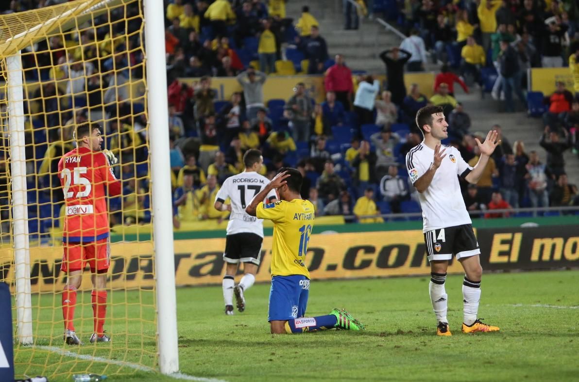 Partido de Copa del Rey entre la UD Las Palmas y el Valencia CF (Alejandro Ramos).