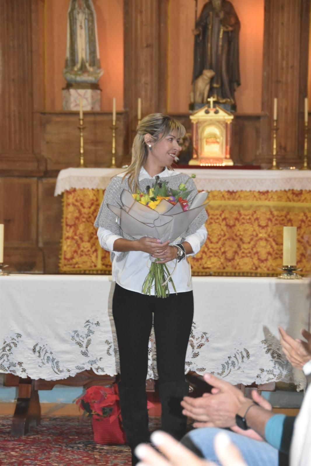 Moda, fe y solidaridad en la iglesia de San Antonio Abad de Fuencaliente.