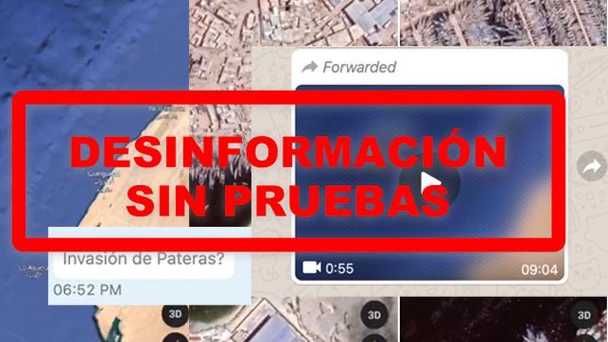 No, no hay pruebas de que lo que se ve en este vídeo sean “pateras que quedan por venir” de Mauritania