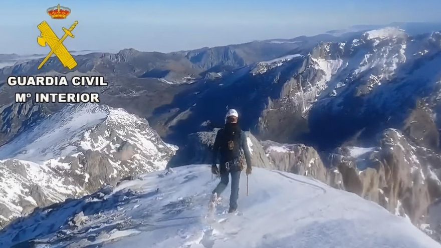Amplían a nuevas zonas la tecnología para rastrear móviles en la búsqueda del joven montañero en Picos de Europa