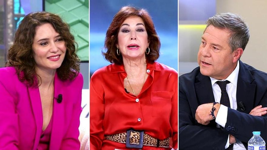 'El programa de Ana Rosa' vuelve con Ayuso de madrina en su primer programa, y Page en el segundo