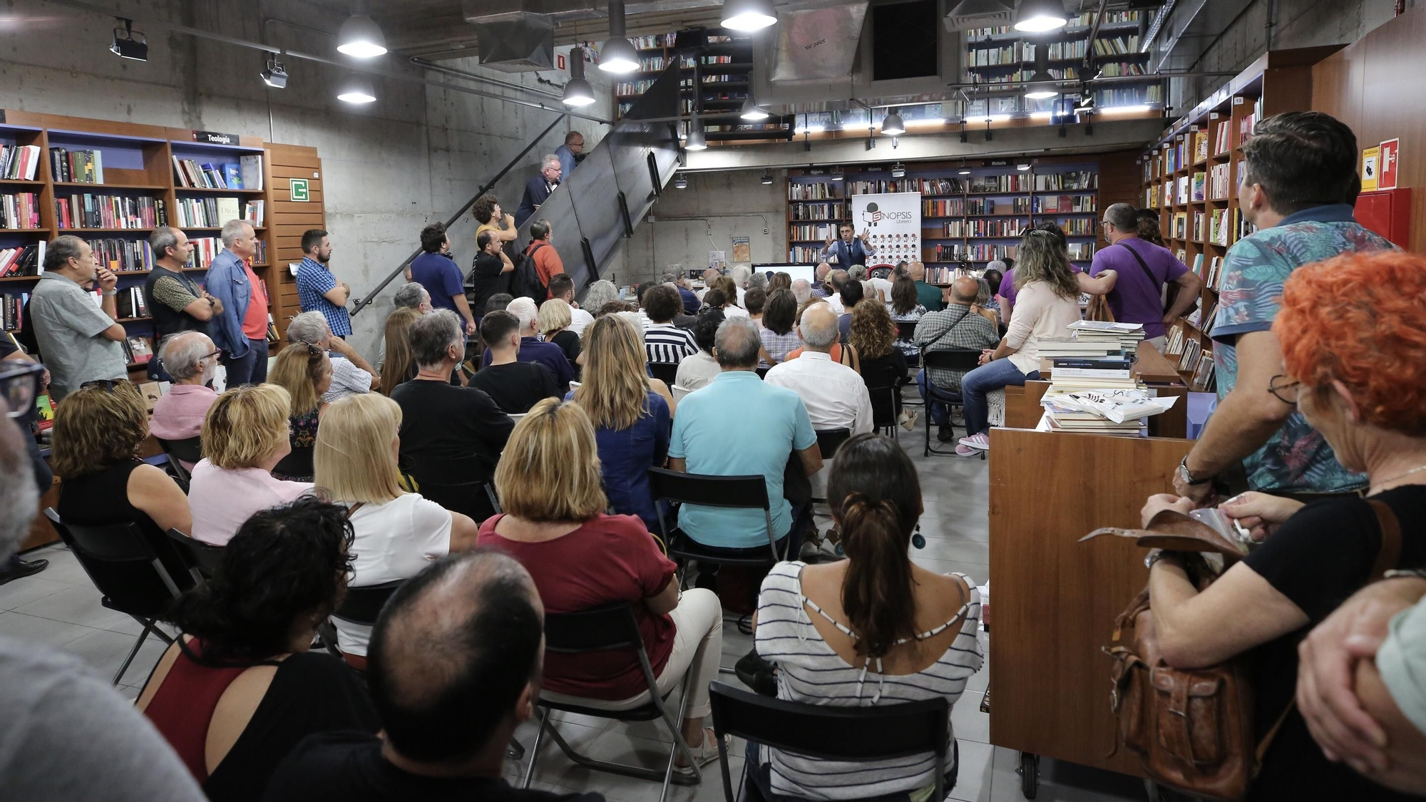 Presentación del libro de Juan Carlos Monedero en Gran Canaria.