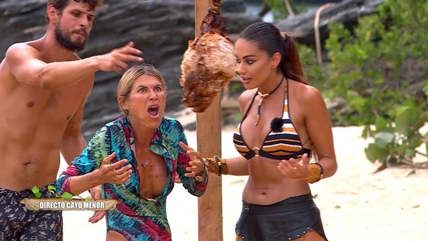 Ana Luque sufre un percance en plena recompensa de 'Supervivientes': "Se me ha encajado la mandíbula"