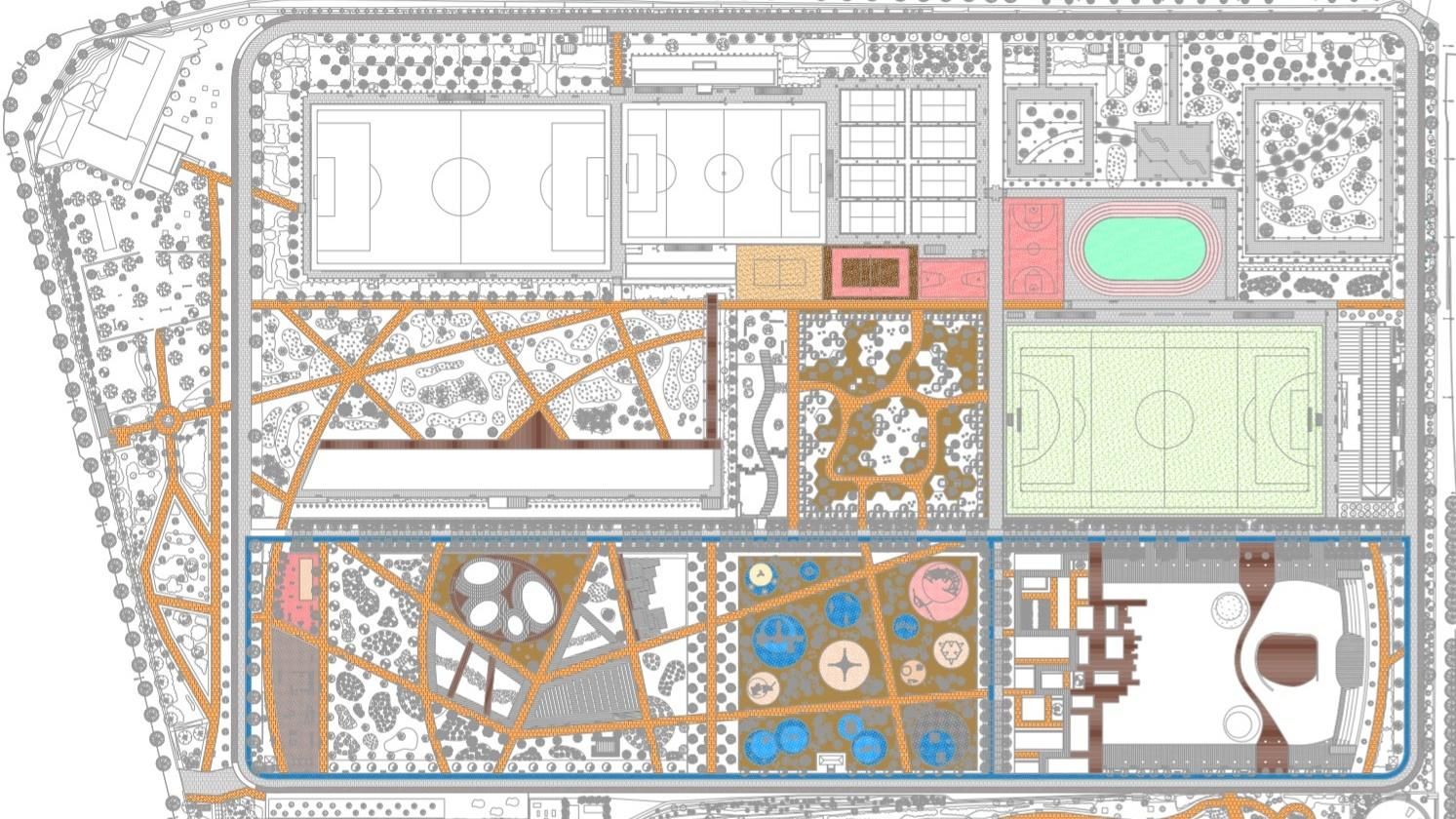 Itinerarios en el nuevo parque del Tercer Depósito del Canal 