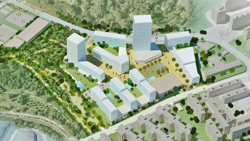 El PP aprueba en solitario recalificar la Ermita del Santo para construir cientos de viviendas sobre un centro comercial