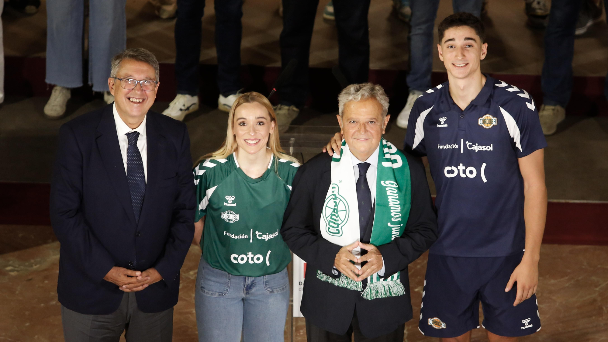 Presentación de los equipos del Cajasol Coto Córdoba CB