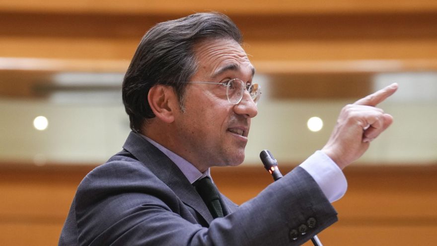 El ministro de Asuntos Exteriores, Unión Europea y Cooperación, José Manuel Albares. EFE/ Borja Sánchez-Trillo