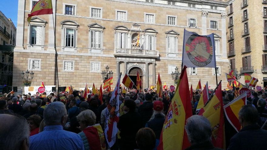 Manifestación en Barcelona