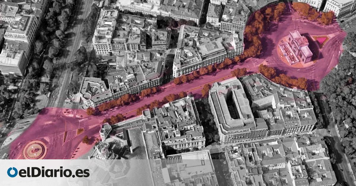 Lo que sabemos del nuevo bulevar que irá de Cibeles a Puerta de Alcalá: aprobación inminente, carril bici y más aceras