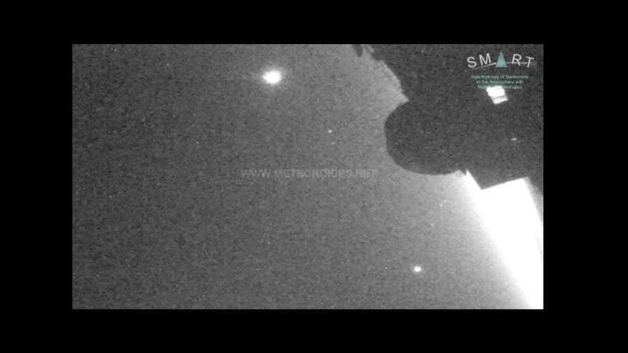 Una bola de fuego cruza el cielo de la provincia de Córdoba