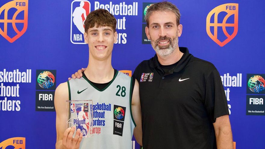 Guillermo del Pino, MVP del 'Basketball Without Borders'