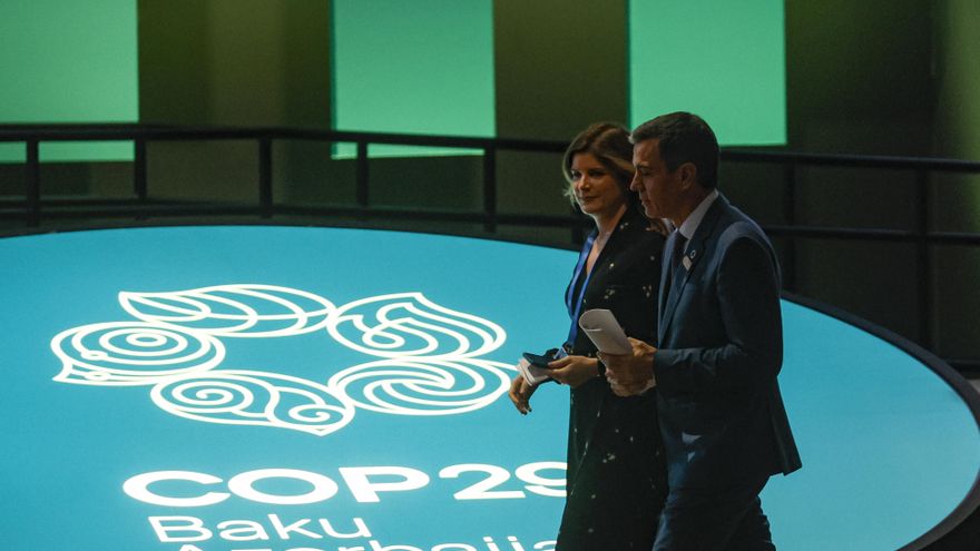 Pedro Sánchez en la COP29: "Solo hay una cosa tan importante como ayudar a las víctimas de la DANA, evitar que vuelva a repetirse"