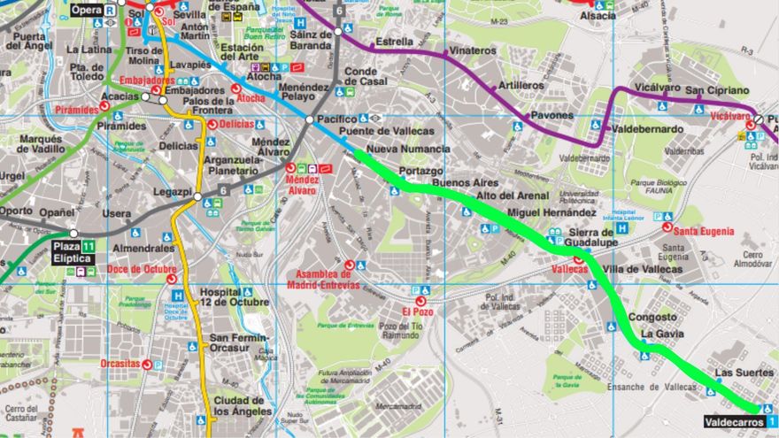 Fin de las obras en la línea 1 de Metro: el 14 de octubre reabrirá el tramo entre Nueva Numancia y Valdecarros
