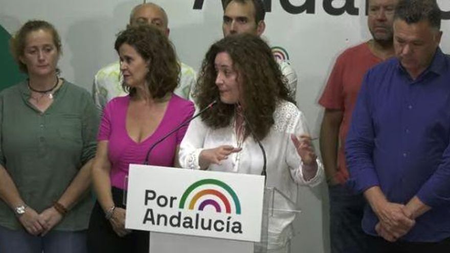 Por Andalucía en rueda de prensa.