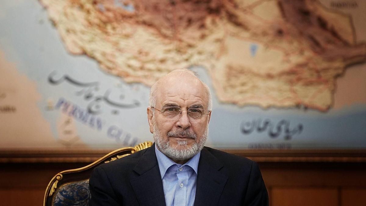 El presidente del Parlamento de Irán, Mohamad Ghalibaf.