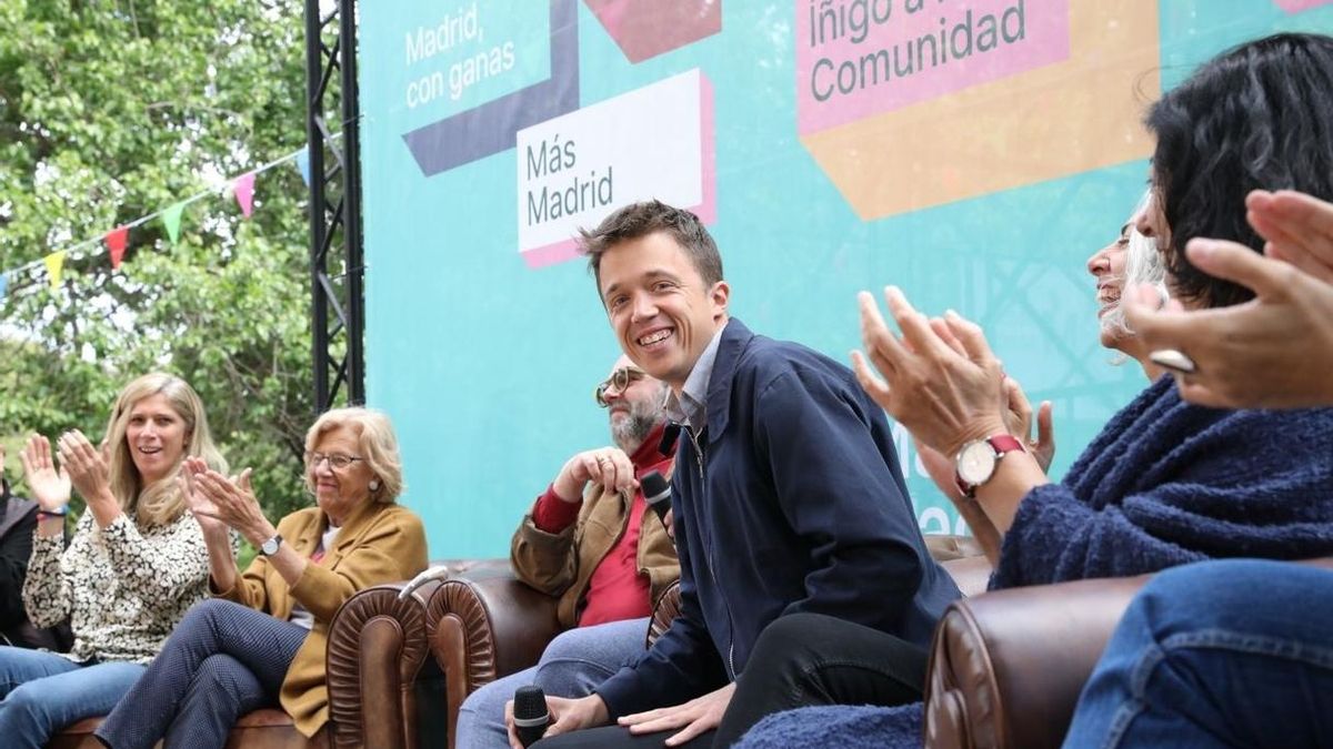 Errejón llama a votar "con la cabeza y el corazón": "Manuela Carmena es lo mejor que nos ha pasado en 40 años"