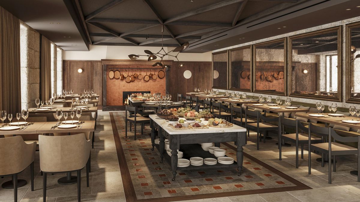 Hotel Palacio de los Ángeles (zona de desayunos)