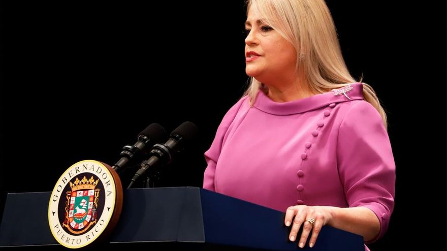 En la imagen, la gobernadora de Puerto Rico, Wanda Vázquez.