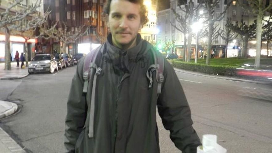 David Acebes, secretario de Ecologistas en Acción León,