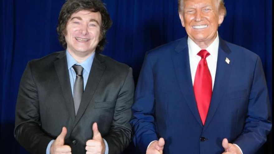 Trump, sobre la Argentina de su aliado Milei: "Se están muriendo, no tienen nada, están luchando por su vida"