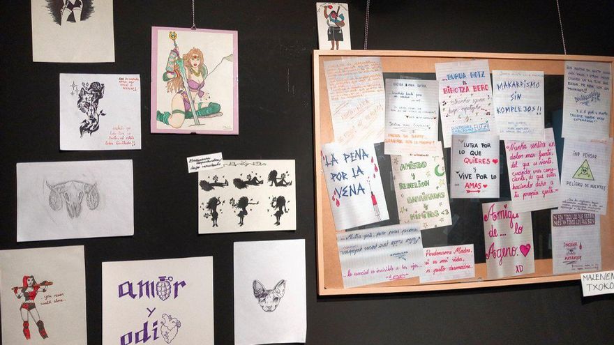 'Mujeres tras las rejas', la exposición de 'arteterapia' de las presas de Martutene: "Necesitamos que nos escuchen"