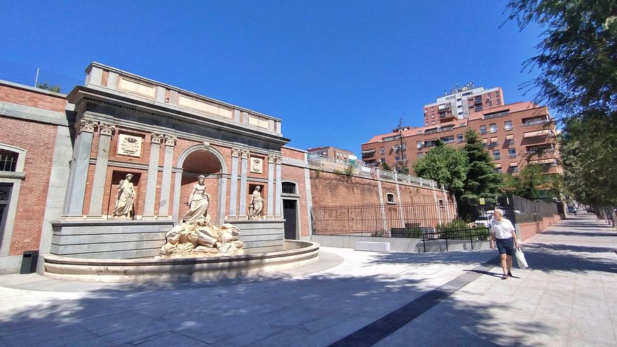La 'Fontana di Trevi' de Chamberí abre al público con la promesa de peatonalizar Bravo Murillo todos los domingos