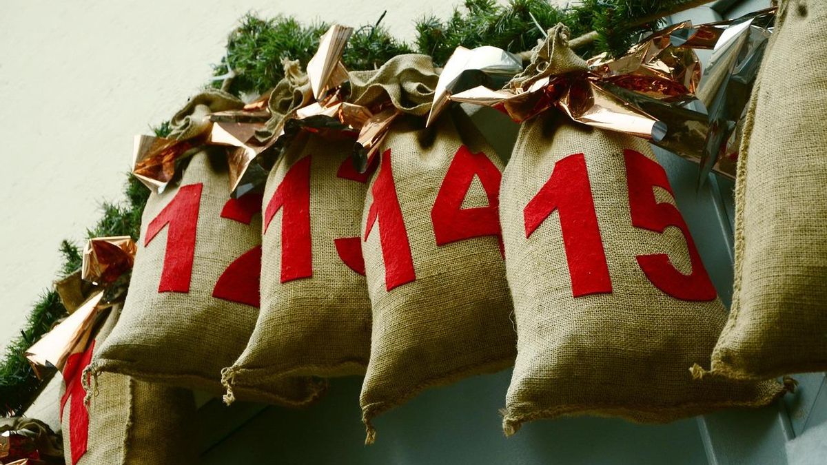 Cómo preparar un calendario de Adviento comestible para niños