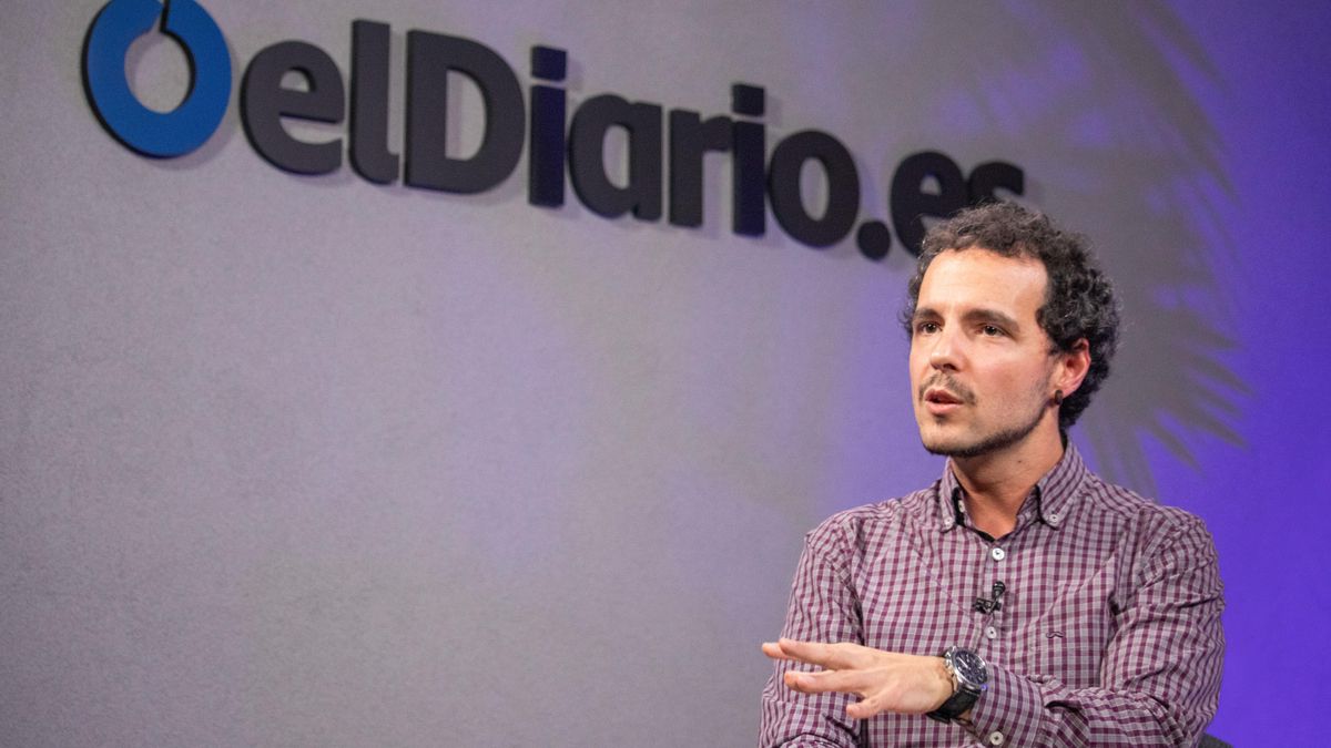 Pedro Gullón, en la redacción de elDiario.es