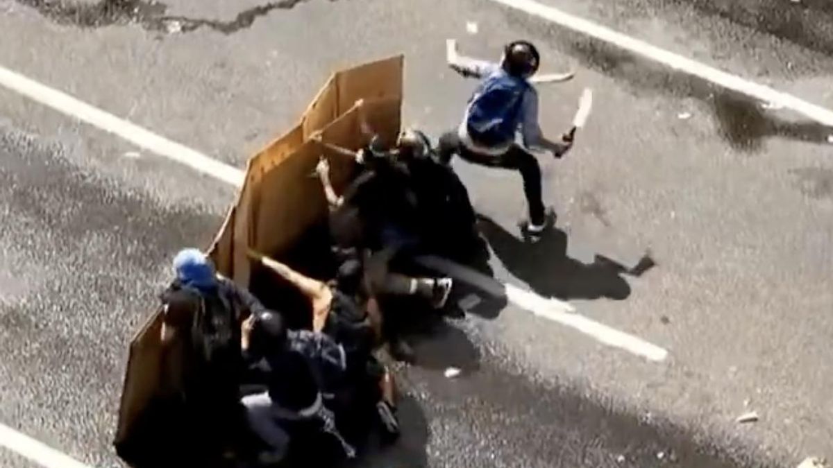 El Gobierno denuncia por supuesto “terrorismo” a los que lanzaron las molotov: no aportó nombres ni pruebas