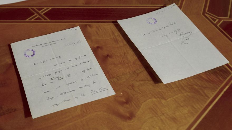 Hallan una nota manuscrita que confirma la relación epistolar entre Unamuno y el novelista británico H.G. Wells