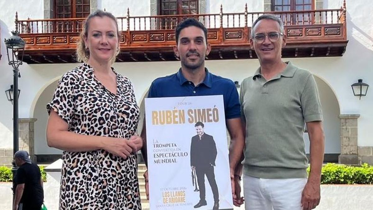 La Banda de Música de Los Llanos de Aridane acompañará al virtuoso trompetista Rubén Simeó
