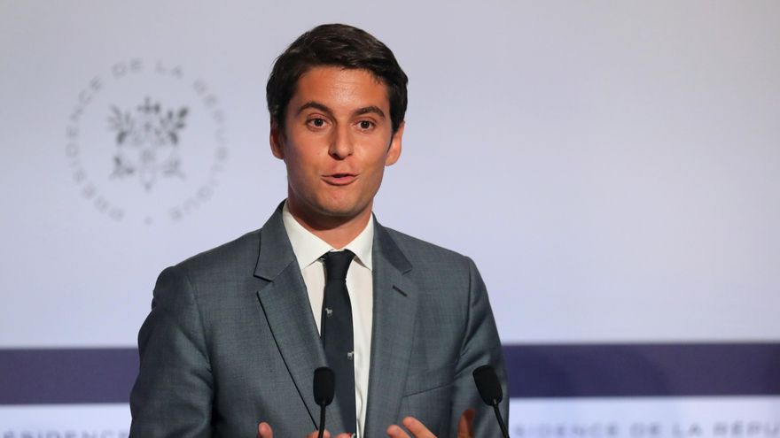 Gabriel Attal. EFE/EPA/LUDOVIC MARIN / Archivo
