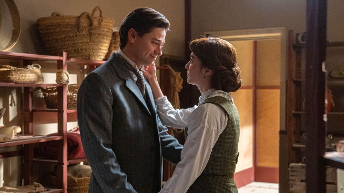 Pelayo (Michel Tejerina) y Catalina (Carmen Asecas) en 'La Promesa'