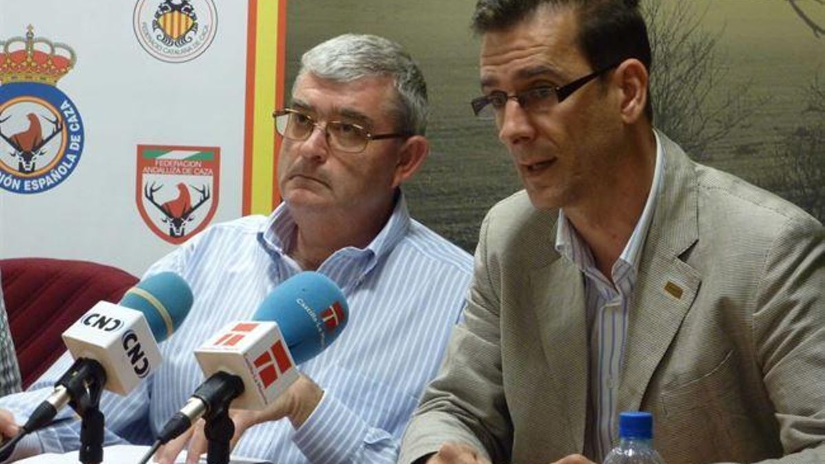 Presidentes de Aproca y de la Federación de Caza de Castilla-La Mancha / Foto: Aproca